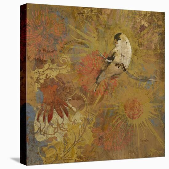 Sheri'S Goldfinch-null-Stretched Canvas