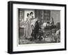 Sheridan at the Lindleys-Margaret Isabel Dicksee-Framed Giclee Print