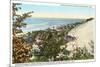 Sheridan Beach, Michigan City, Indiana-null-Mounted Premium Giclee Print