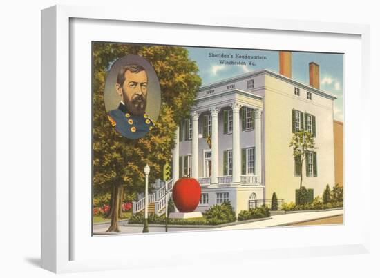 Sheridan's Headquarters, Winchester, Virginia-null-Framed Art Print