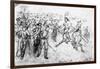 Sheridan's Ride at the Battle of Cedar Creek, Oct 19, 1864-Alfred R. Waud-Framed Giclee Print