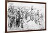 Sheridan's Ride at the Battle of Cedar Creek, Oct 19, 1864-Alfred R. Waud-Framed Giclee Print