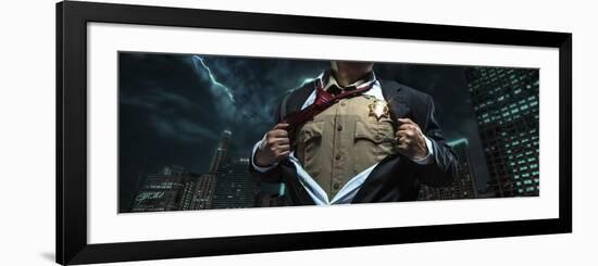 Sheriff Hero-Jason Bullard-Framed Premium Giclee Print