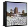 Sheriff Hutton Castle-null-Framed Stretched Canvas