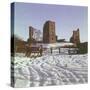 Sheriff Hutton Castle-null-Stretched Canvas