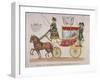 Sheriff in His State Carriage During the Lord Mayor's Procession, 1824-null-Framed Giclee Print