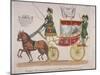 Sheriff in His State Carriage During the Lord Mayor's Procession, 1824-null-Mounted Giclee Print