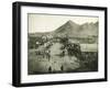 Sheriff's Funeral Procession-H.T. Shaw-Framed Art Print