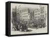 Sheriff's Procession, Manchester-null-Framed Stretched Canvas