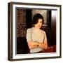 SHERILYN FENN. "Twin Peaks" [1990], directed by DAVID LYNCH.-null-Framed Premium Photographic Print