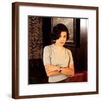 SHERILYN FENN. "Twin Peaks" [1990], directed by DAVID LYNCH.-null-Framed Photographic Print