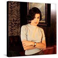 SHERILYN FENN. "Twin Peaks" [1990], directed by DAVID LYNCH.-null-Stretched Canvas