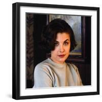 SHERILYN FENN. "Twin Peaks" [1990], directed by DAVID LYNCH.-null-Framed Photographic Print