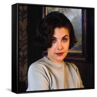 SHERILYN FENN. "Twin Peaks" [1990], directed by DAVID LYNCH.-null-Framed Stretched Canvas