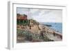 Sheringham, Promenade and Beach-Alfred Robert Quinton-Framed Giclee Print