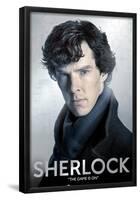 Sherlock - Close Up Foil Poster-null-Framed Poster