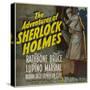 Sherlock Holmes, 1939, "The Adventures of Sherlock Holmes" Directed by Alfred L. Werker-null-Stretched Canvas