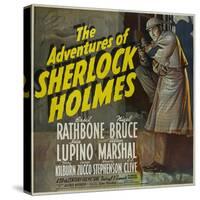 Sherlock Holmes, 1939, "The Adventures of Sherlock Holmes" Directed by Alfred L. Werker-null-Stretched Canvas