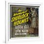 Sherlock Holmes, 1939, "The Adventures of Sherlock Holmes" Directed by Alfred L. Werker-null-Framed Giclee Print