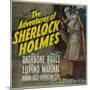 Sherlock Holmes, 1939, "The Adventures of Sherlock Holmes" Directed by Alfred L. Werker-null-Mounted Giclee Print