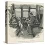 Sherlock Holmes and Dr. Watson-Sydney Pager-Stretched Canvas