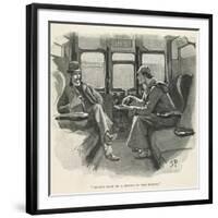 Sherlock Holmes and Dr. Watson-Sydney Pager-Framed Giclee Print