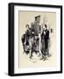 Sherlock Holmes and Dr. Watson-null-Framed Giclee Print