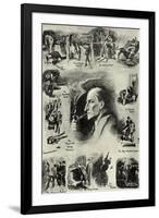 Sherlock Holmes and his career-Sidney Paget-Framed Giclee Print
