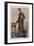 Sherlock Holmes and Revolver-George Sheringham-Framed Art Print
