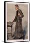 Sherlock Holmes and Revolver-George Sheringham-Framed Stretched Canvas