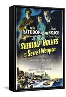 Sherlock Holmes and the Secret Weapon-null-Framed Stretched Canvas