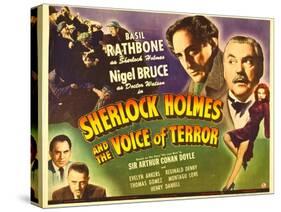 Sherlock Holmes and the Voice of Terror, Thomas Gomez, Reginald Denny, 1942-null-Stretched Canvas