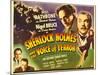 Sherlock Holmes and the Voice of Terror, Thomas Gomez, Reginald Denny, 1942-null-Mounted Art Print