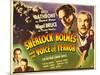 Sherlock Holmes and the Voice of Terror, Thomas Gomez, Reginald Denny, 1942-null-Mounted Art Print