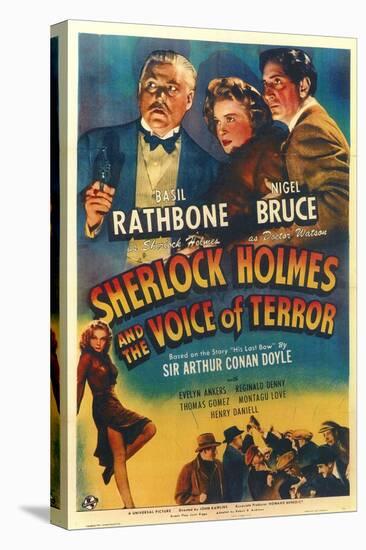 Sherlock Holmes and the Voice of Terror-null-Stretched Canvas