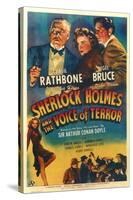 Sherlock Holmes and the Voice of Terror-null-Stretched Canvas