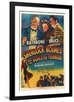 Sherlock Holmes and the Voice of Terror-null-Framed Art Print