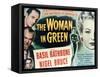 Sherlock Holmes And the Woman In Green, 1945, "The Woman In Green" Directed by Roy William Neill-null-Framed Stretched Canvas