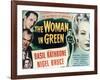 Sherlock Holmes And the Woman In Green, 1945, "The Woman In Green" Directed by Roy William Neill-null-Framed Giclee Print