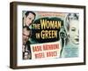 Sherlock Holmes And the Woman In Green, 1945, "The Woman In Green" Directed by Roy William Neill-null-Framed Giclee Print