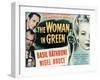 Sherlock Holmes And the Woman In Green, 1945, "The Woman In Green" Directed by Roy William Neill-null-Framed Giclee Print