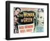 Sherlock Holmes And the Woman In Green, 1945, "The Woman In Green" Directed by Roy William Neill-null-Framed Giclee Print