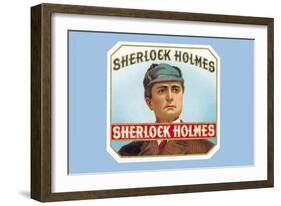 Sherlock Holmes Cigars-null-Framed Art Print