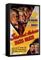 Sherlock Holmes Faces Death-null-Framed Stretched Canvas