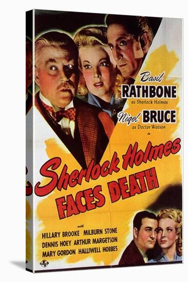 Sherlock Holmes Faces Death-null-Stretched Canvas
