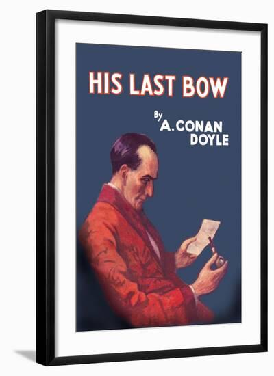 Sherlock Holmes- His Last Bow-Erberto Carboni-Framed Art Print