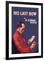 Sherlock Holmes- His Last Bow-Erberto Carboni-Framed Art Print