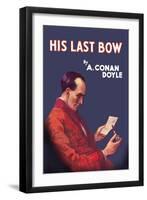 Sherlock Holmes- His Last Bow-Erberto Carboni-Framed Art Print