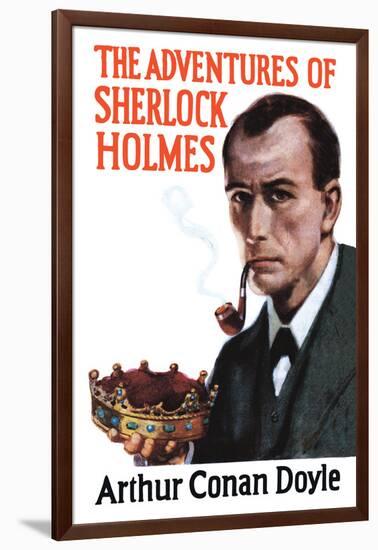 Sherlock Holmes Mystery-Erberto Carboni-Framed Art Print