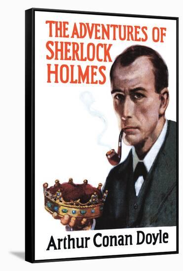 Sherlock Holmes Mystery-Erberto Carboni-Framed Stretched Canvas